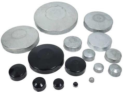 housing round cap metal|round seal caps.